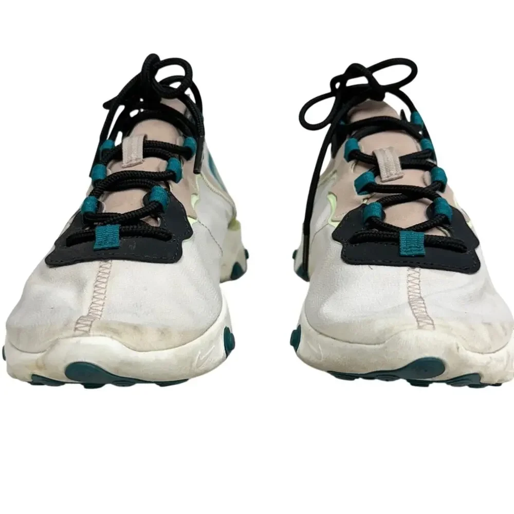 Nike Women's React Element 55 Sneakers Fossil Stone Athletic Shoes Size 9
